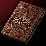 Harry Potter Playing Cards by theory11 - Gryffindor Red - Brown Bear Magic Shop