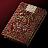 Harry Potter Playing Cards by theory11 - Gryffindor Red - Brown Bear Magic Shop