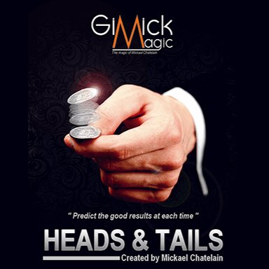 HEADS & TAILS PREDICTION by Mickael Chatelain - Brown Bear Magic Shop
