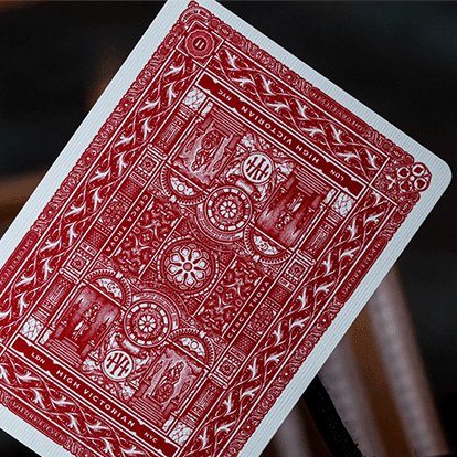 High Victorian Red Playing Cards by theory11 - Brown Bear Magic Shop