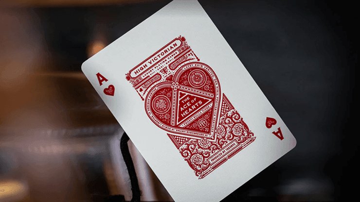 High Victorian Red Playing Cards by theory11 - Brown Bear Magic Shop