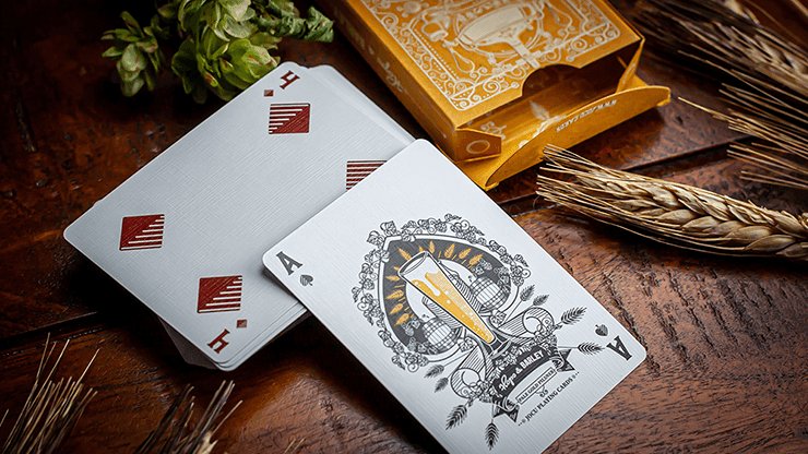 Hops & Barley Playing Cards by JOCU Playing Cards - Brown Bear Magic Shop