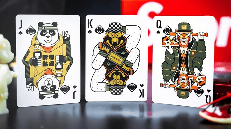 Hypebeast Playing Cards by Riffle Shuffle - Brown Bear Magic Shop