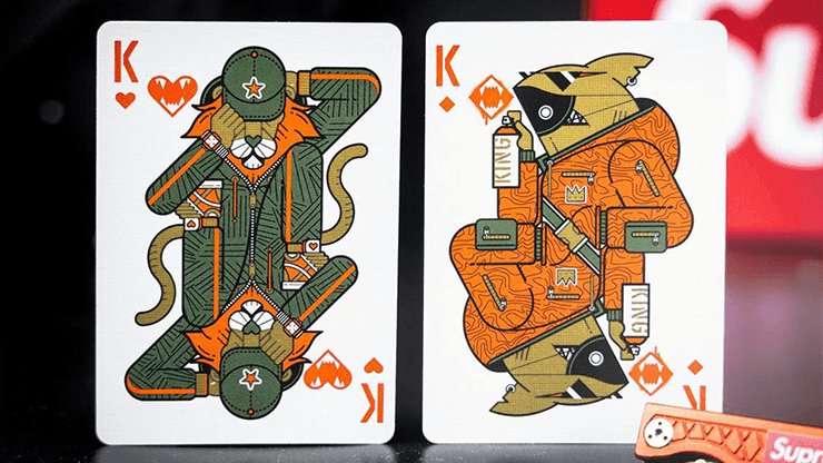 Hypebeast Playing Cards by Riffle Shuffle - Brown Bear Magic Shop