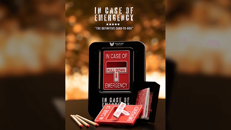 In Case of Emergency by Adam Wilber and Vulpine - Brown Bear Magic Shop