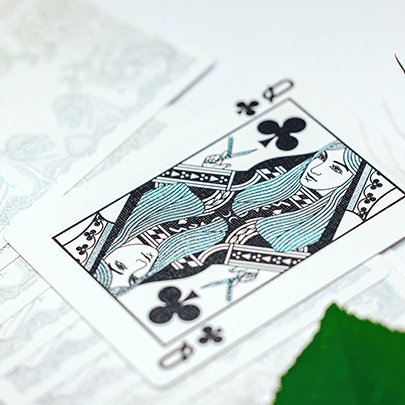 Innocence (Holographic Edition) Playing Cards - Brown Bear Magic Shop