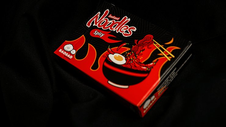 Instant Noodles - Spicy Edition Playing Cards by BaoBao Restaurant - Brown Bear Magic Shop