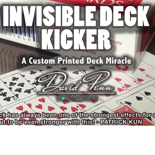 Invisible Deck Kicker by David Penn - Brown Bear Magic Shop