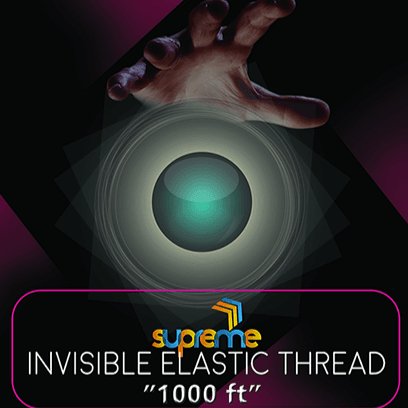 Invisible Elastic (1000 ft Spool) by Supreme Magic World - Brown Bear Magic Shop