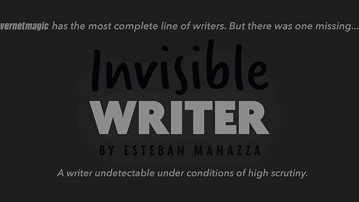 Invisible Writer by Vernet - Brown Bear Magic Shop