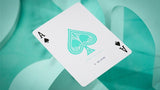 Jerry's Nugget Monotone (Tiffany Blue) Playing Cards - Brown Bear Magic Shop