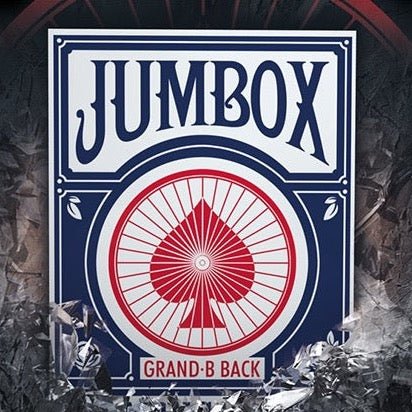 Jumbox Marked Deck (BLUE) by Magic Dream - Brown Bear Magic Shop