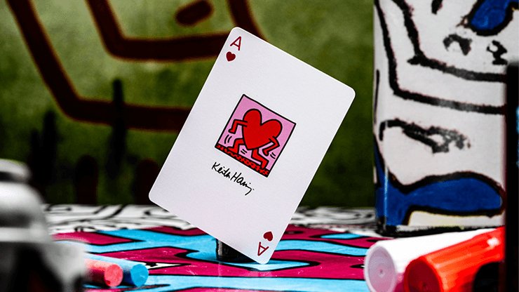 Keith Haring Playing Cards by theory11 - Brown Bear Magic Shop