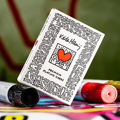 Keith Haring Playing Cards by theory11 - Brown Bear Magic Shop