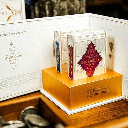 Kingdom Classic Playing Card Collection Boxset - Gold - Brown Bear Magic Shop