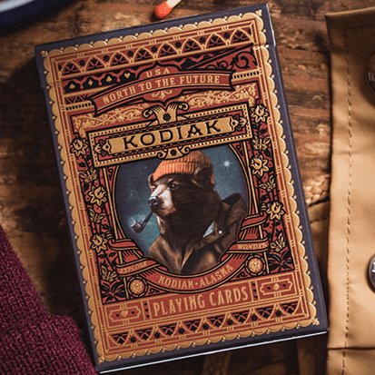 KODIAK Playing Cards - Brown Bear Magic Shop