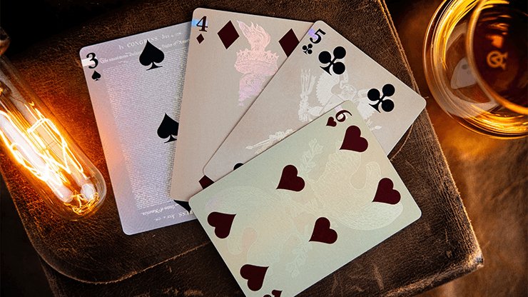 Legal Tender Luxury Playing Cards by Kings Wild Project - Brown Bear Magic Shop