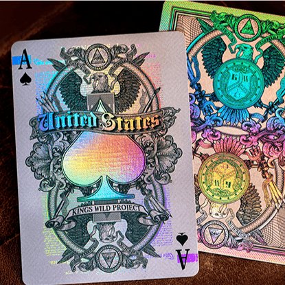 Legal Tender Luxury Playing Cards by Kings Wild Project - Brown Bear Magic Shop