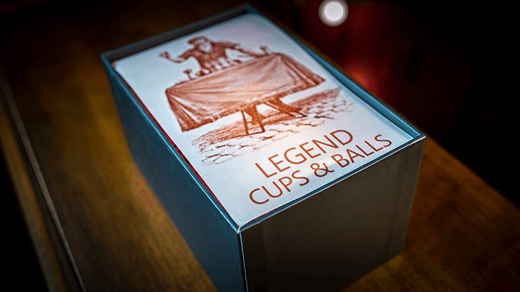 LEGEND Cups and Balls by Murphy's Magic - Brown Bear Magic Shop