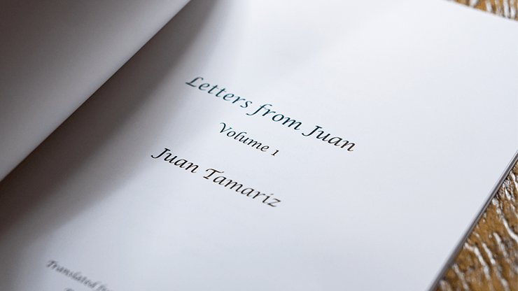 Letters from Juan Volume 1 by Juan Tamariz - Brown Bear Magic Shop