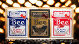 Limited Bee X Cherry 3 deck Set Playing Cards - Brown Bear Magic Shop