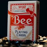 Limited Bee X Cherry Playing Cards - Brown Bear Magic Shop