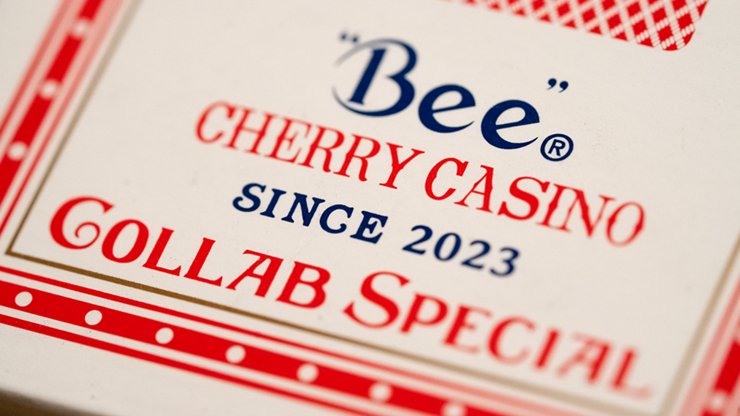 Limited Bee X Cherry Playing Cards - Brown Bear Magic Shop