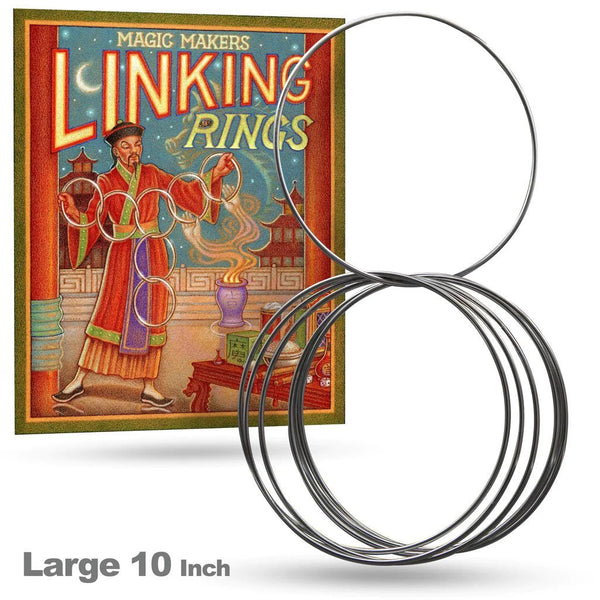 Linking Rings by Magic Makers - Brown Bear Magic Shop