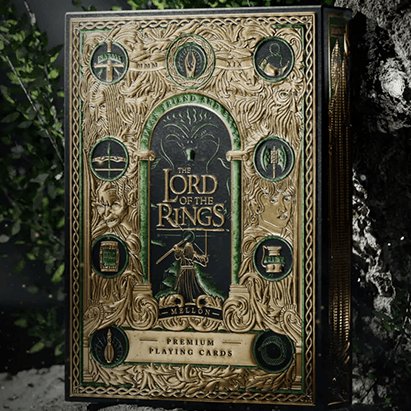 Lord Of The Rings Playing Cards by theory11 - Brown Bear Magic Shop