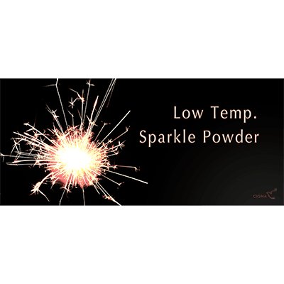 Low temperature sparkle powder (10 grams.) - Brown Bear Magic Shop