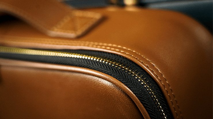 Luxury Genuine Leather Close-Up Bag by TCC - Brown Bear Magic Shop