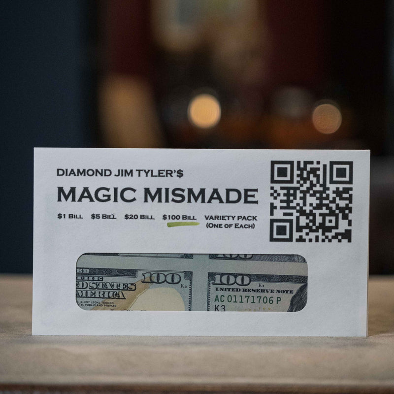 MAGIC MISMADE BILL by Diamond Jim Tyler - Brown Bear Magic Shop