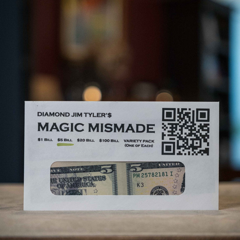 MAGIC MISMADE BILL by Diamond Jim Tyler - Brown Bear Magic Shop