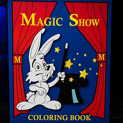 MAGIC SHOW Coloring Book by Murphy's Magic - Brown Bear Magic Shop
