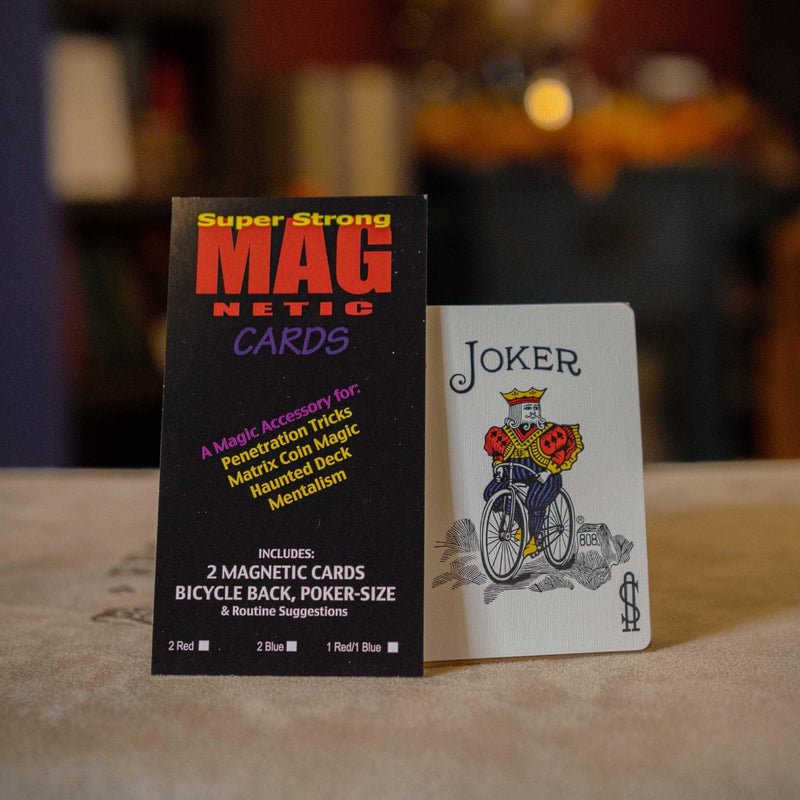 Magnetic Cards (2 pack/Jokers) by Chazpro Magic - Brown Bear Magic Shop