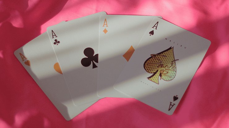 Malibu Zuma Beach Playing Cards by Gemini - Brown Bear Magic Shop