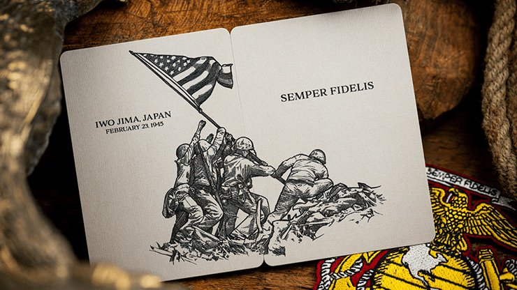 Marines Playing Cards by Kings Wild Project - Brown Bear Magic Shop