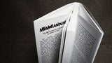 Memorandum by Woody Aragon - Brown Bear Magic Shop