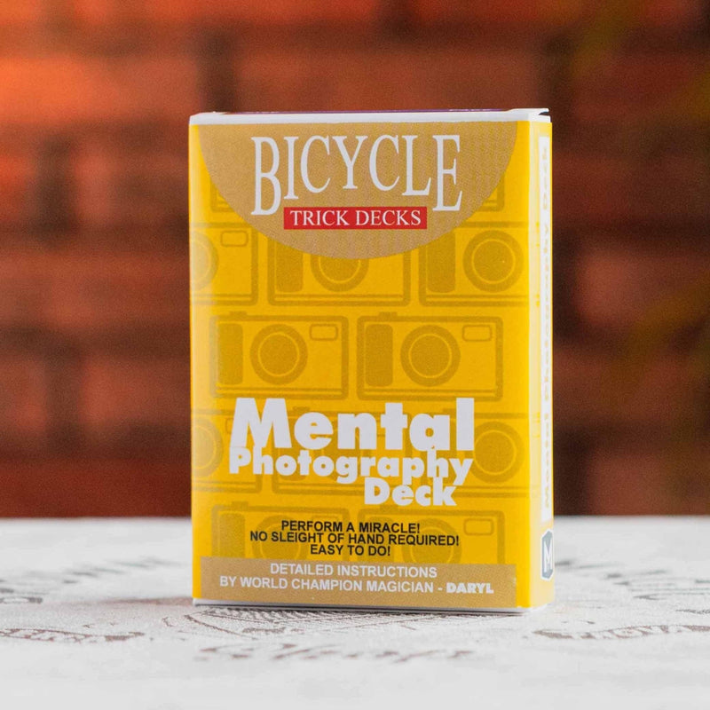 Mental Photography Deck - Bicycle - Brown Bear Magic Shop