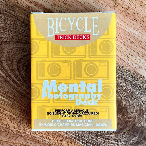 Mental Photography Deck - Bicycle - Brown Bear Magic Shop