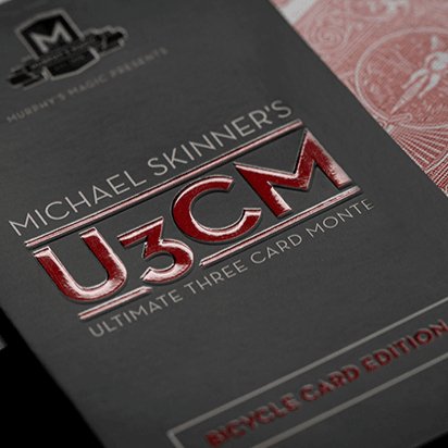 Michael Skinner's Ultimate 3 Card Monte by Murphy's Magic - Brown Bear Magic Shop