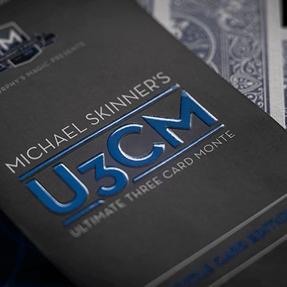 Michael Skinner's Ultimate 3 Card Monte by Murphy's Magic - Brown Bear Magic Shop