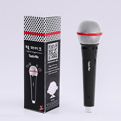 Microphone Giggle Stick by JL Magic - Brown Bear Magic Shop