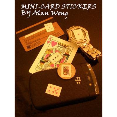 Mini Card Stickers by Alan Wong - Brown Bear Magic Shop