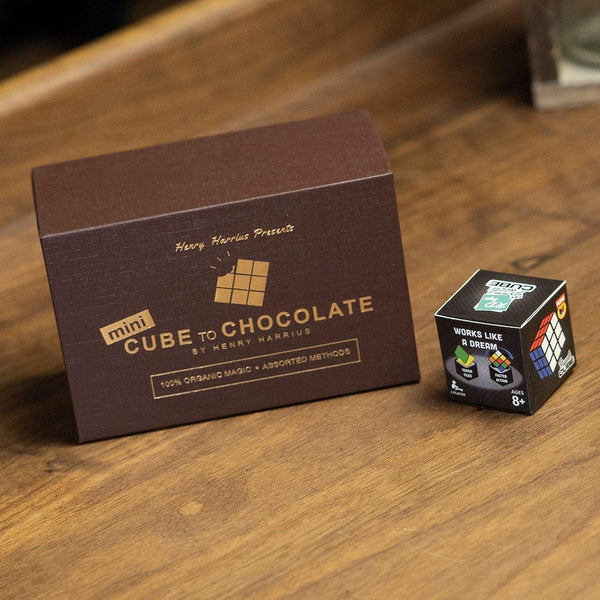MINI CUBE TO CHOCOLATE PROJECT BY HENRY HARRIUS - Brown Bear Magic Shop