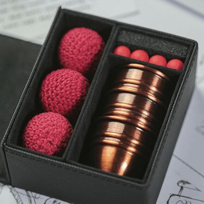Mini Cups & Balls by TCC - Brown Bear Magic Shop