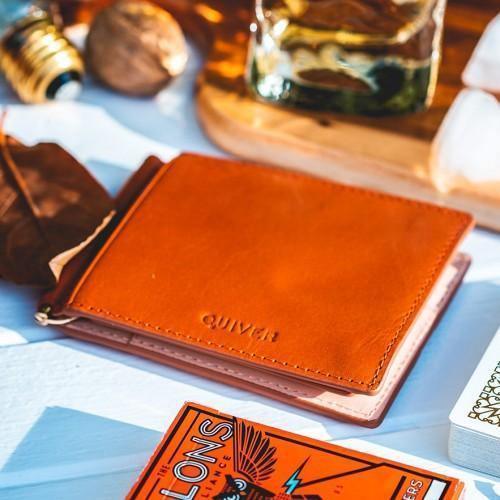 Modern Card to Wallet Insta by Quiver - Brown Bear Magic Shop