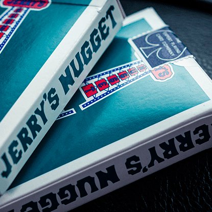 Modern Feel Jerry's Nuggets Playing Cards - Aqua - Brown Bear Magic Shop