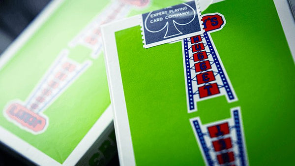 Modern Feel Jerry's Nuggets Playing Cards - Green - Brown Bear Magic Shop