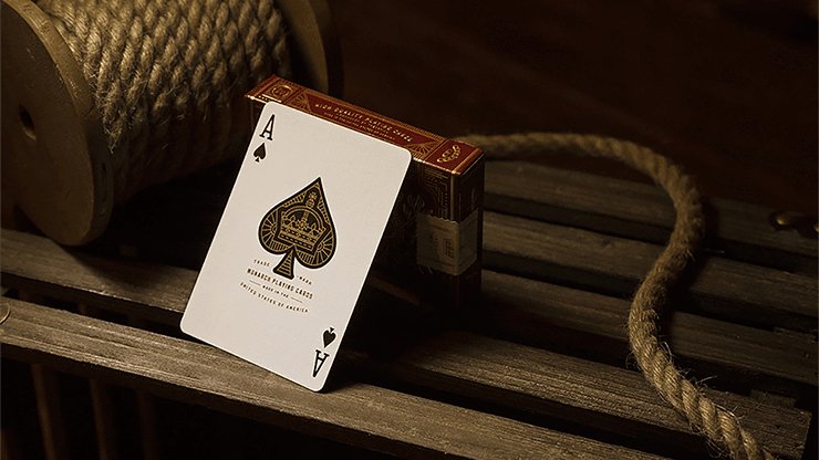 Monarch Playing Cards (Red) by theory11 - Brown Bear Magic Shop